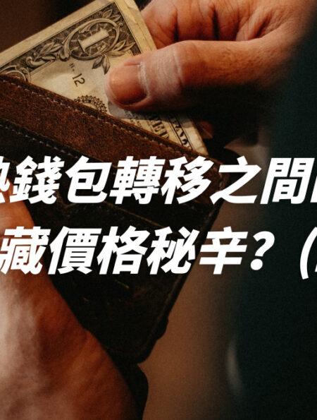 幣安冷熱錢包轉移之間的關聯？暗藏價格秘辛？(上)