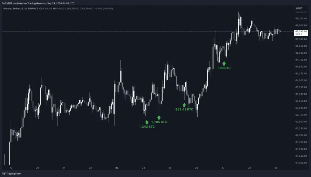 比特幣鯨魚持續買入 BTC，ETH 波段鯨魚再次勝利，後市卻不再樂觀？