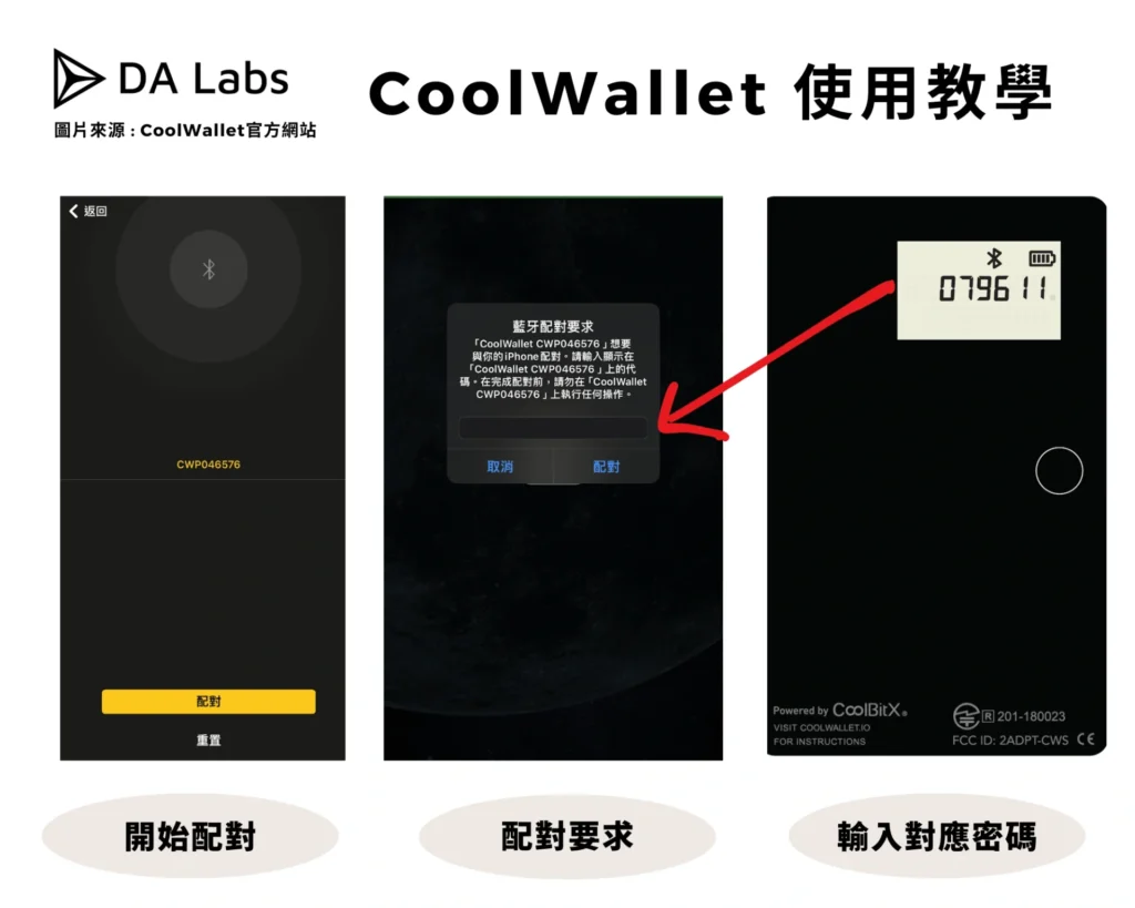 CoolWallet PRO 使用教學