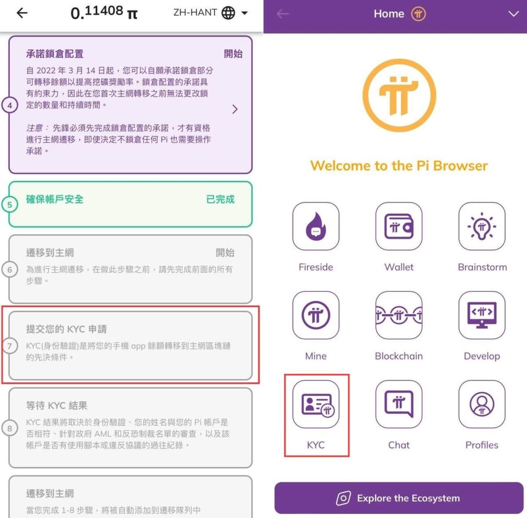 提交您的 KYC 申請